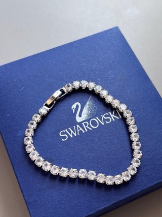 Pulsera Swarovski Plata