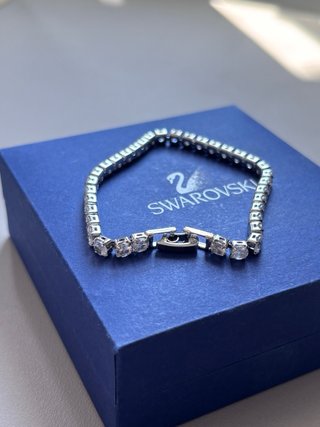 Pulsera Swarovski Plata