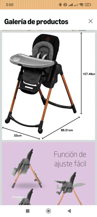 Trona Evolutiva Maxi-Cosi Minla