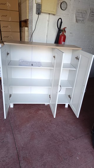 Aparador de Salón Mueble Buffet con 3 Puertas