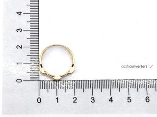 anillo oro 18k con piedra con circonita