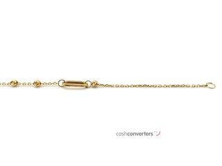 pulsera oro 18k con piedra con circonita