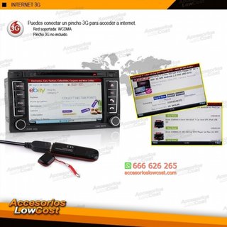 RADIO NAVEGADOR 7 PULGADAS HD ESPECÍFICO PARA VW