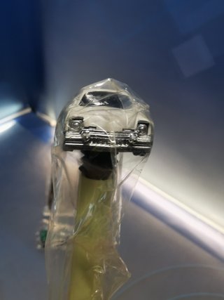 coleccionismo, 5 BOLÍGRAFOS con mini COCHE DE CARRERAS - BUG BOY 50 Midori Japón