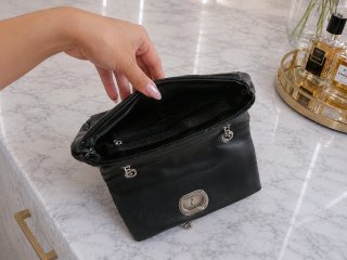 Bolso Parfois negro acolchado