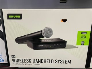 Shure BLX Wireless Handheld System