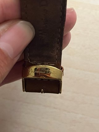 Reloj Massimo Dutti Dorado y Marrón