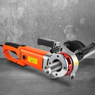 Threader de Tuberías Eléctrico, Máquina de Roscar Tuberías de 2300W, Kit de Conducción de Mano Pesado, Máquina de Roscar Tuberías de 220V, Threader de Tuberías Portátil con 6 Matrices de 1.27-5.1 cm