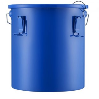 Cubo de Grasa para Freír, Caddy de Desecho de Aceite de 22.7L, Cubo de Aceite de Acero Carbono con Recubrimiento a Prueba de Óxido, Contenedor de Transporte de Aceite con Tapa, Clips de Bloqueo, B...