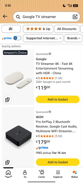 Google Chromecast HD con Google TV ORIGINAL