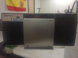 Radio Bluetooth Pioneer Plata