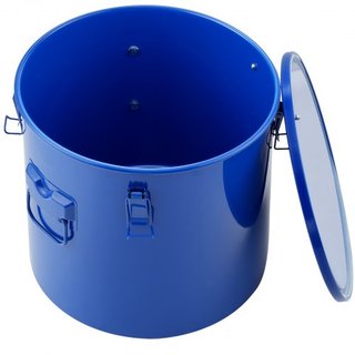 Cubo de Grasa para Freír, Caddy de Desecho de Aceite de 8 Gal, Cubo de Aceite para Freír de Acero al Carbono con Recubrimiento a Prueba de Óxido, Contenedor de Transporte de Aceite con Tapa, Clips...