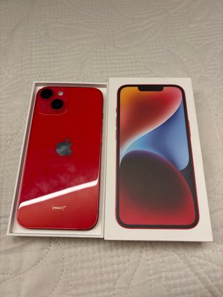 iPhone 14 Rosso Come Nuovo