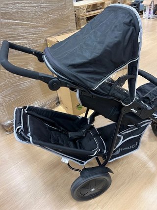 hauck Freerider Carro Gemelar Reclinable, Silla de Paseo Gemelar Plegable
