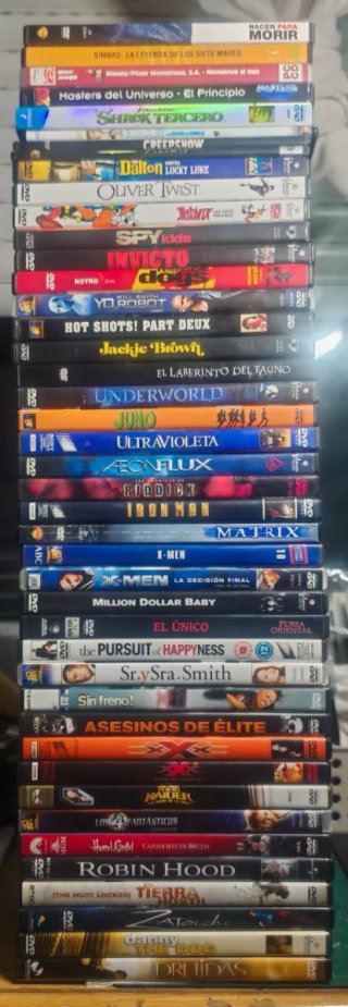 Lote 43 DVDs Películas Variadas