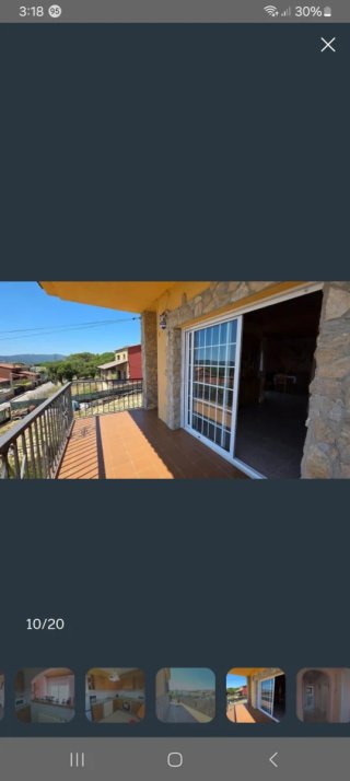 Chalet con vista al mar