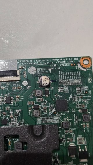 Placa MAIN EAX70304203 1.1 para Tv Lg