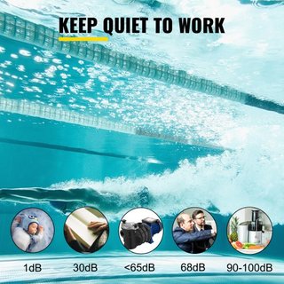 Bomba de piscina de 750 W (1 HP), 15000 L/h Bomba de piscina de 750 W para piscina enterrada con cesta de filtro, motor de bomba de piscina para agua de piscina limpia, bomba de filtro de piscina ...