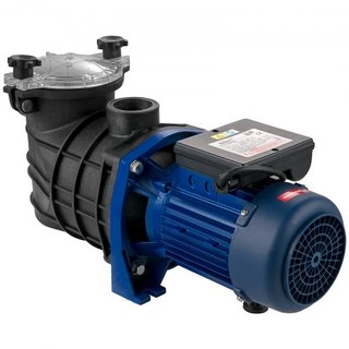 Bomba de piscina de 750 W (1 HP), 15000 L/h Bomba de piscina de 750 W para piscina enterrada con cesta de filtro, motor de bomba de piscina para agua de piscina limpia, bomba de filtro de piscina ...