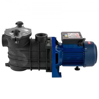 Bomba de piscina de 750 W (1 HP), 15000 L/h Bomba de piscina de 750 W para piscina enterrada con cesta de filtro, motor de bomba de piscina para agua de piscina limpia, bomba de filtro de piscina ...