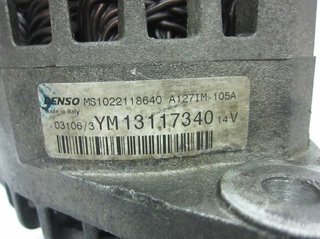 Alternador opel ym13117340 astra h berlina 1517686