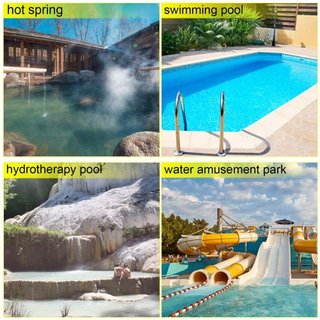 Bomba de piscina de 1 HP, 19200 L/h Bomba de piscina de 750W para piscina enterrada con cesta de filtro, motor de bomba de piscina para agua limpia de piscina, bomba de filtro de piscina con 2 man...