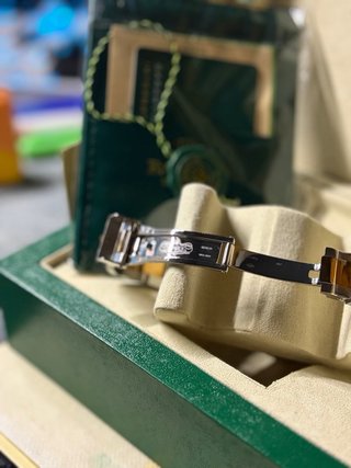 Estuche Rolex Verde