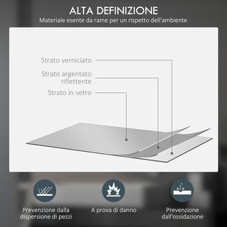 Espejo de Baño con Luz LED Redondo 60Cm, 3 Colores, 3000-6500K, Espejo de Pared Retroiluminado con Interruptores Táctiles, Brillo Regulable, Función de Memoria y Antiempañamiento, IP44