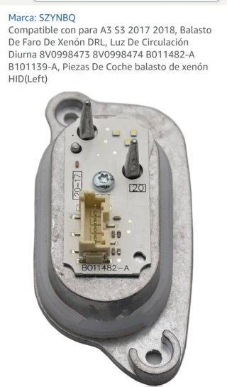 Módulo LED de luz