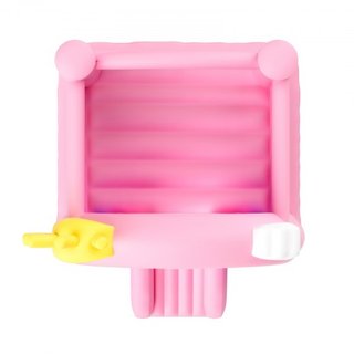 Castillo Inflable, Trampolín de Casa de Juegos Interior y Exterior, Saltador para Niños con Ventilador, Tobogán, Bolsa de Almacenamiento, Castillo Saltarín Familiar para Niñas y Niños de 3 a 8 Año...