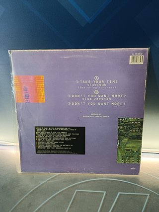 Disco, 12",  Mantronix – Take Your Time, 1990