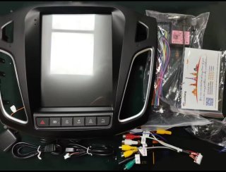 Rádio Ford Focus MK3 Tipo Tesla Android 14 + GPS