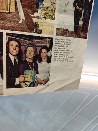 Revista Garbo, 1972, especial Boda Raphael