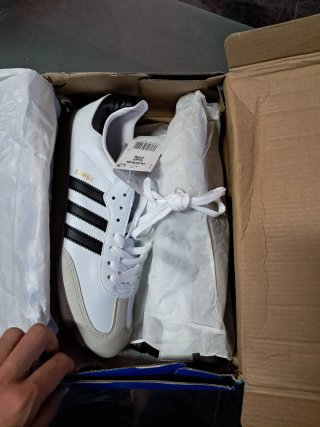 Zapatilla Adidas Samba OG Blancas/Negras Nuevas