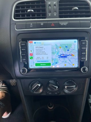 Rádio VW Golf 5,6/Passat B6 B7 Android 14  + GPS.