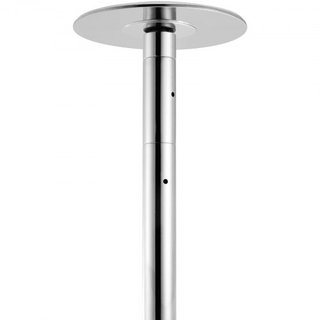 Polo de Baile Profesional, Kit de Polo de Baile Estático y Giratorio, Polo Removible y Portátil, Polo de Acero Inoxidable de 45 mm de Alta Resistencia, Polo de Fitness Ajustable en Altura, para Ej...