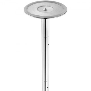 Polo de Baile Profesional, Kit de Polo de Baile Estático y Giratorio, Polo Removible y Portátil, Polo de Acero Inoxidable de 45 mm de Alta Resistencia, Polo de Fitness Ajustable en Altura, para Ej...
