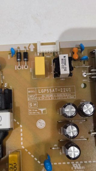 Fuente Alimentación TV LG EAY65895569 LGP55AT-2201
