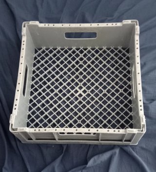 Cesta  lavavajillas industrial.      40 x 40 x 15