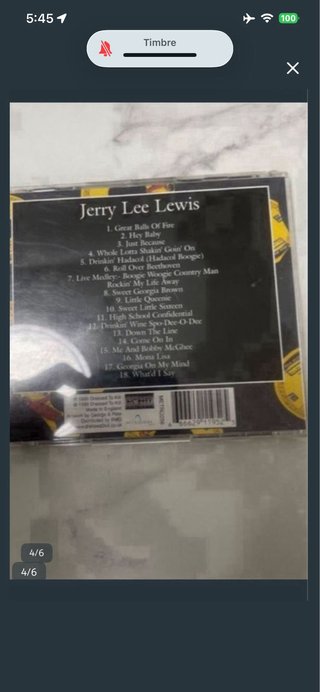 2 CDs Jerry Lee Lewis Rock 'n' Roll Hits