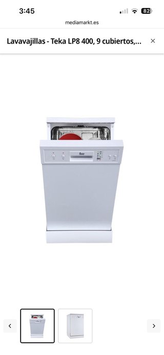 Lavavajillas Teka 45 cm