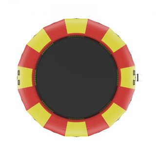 Bouncer de Agua Inflable, Trampolín Recreativo de Agua de 17 pies, Plataforma de Salto Portátil con Escalera de 5 Pasos y Bomba de Aire Eléctrica, Rebotador Flotante para Niños y Adultos para Pisc...