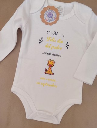 Body bebé personalizado.