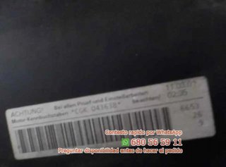 Motor audi 059100099a a5 2.7 v6 24v lvaa Ref:09897