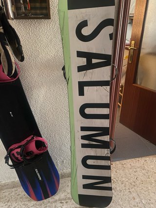 Set completo snowboard Salomon Gam Alta + Union