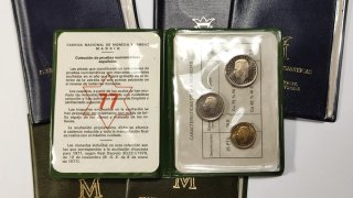 Lote 6 Carteras PRUEBAS NUMISMÁTICAS 1977 y 1979