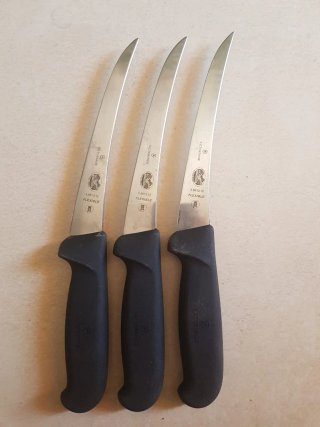 3 Cuchillos Victorinox Flexibles Deshuesar
