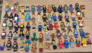 70 Lego Figuras Coleccionables Variadas
