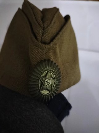 Gorra militar soviética original CCCP