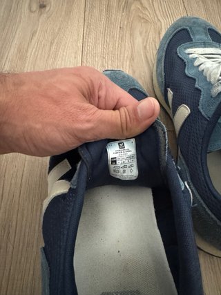 Zapatillas Veja deportivas azules y grises